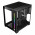 Gabinete Gamer New Hero Majesty, RGB, Mid Tower, Vidro Temperado, Sem Fonte, Sem Fan, Preto - NH-GBMJ-BL-01