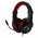 Headset Gamer New Hero Ultron, Rainbow, 3.5mm, Drivers de 40mm, Múltiplas Plataformas, Preto e Vermelho - NH-HSUL-02