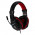Headset Gamer New Hero Ultron, Rainbow, 3.5mm, Drivers de 40mm, Múltiplas Plataformas, Preto e Vermelho - NH-HSUL-02