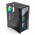 Gabinete Gamer Husky Dome 100, ATX, Mid Tower, Lateral e Frontal em Vidro, Preto - HGN100PT