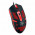 Mouse Gamer K-Mex Multicolor M44J, 2400DPI, 4 Botões, LED RGB Programável 7D, Preto - M44J34US001CB0X