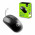 Mouse Óptico BrazilPC, 3 Botões, 1000DPI, Preto - BPC-M129