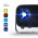 Projetor Vision 3 Smart 3000 Lúmens Get, Full HD, Com Wi-Fi, Android, HDMI, Cinza - 72510