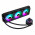 Water Cooler Gamer Rise Mode Black, ARGB Rainbow, 360mm, AMD e Intel, Preto - RM-WCB-03-RBW