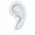 Fone de Ouvido Com Fio H´Maston, Branco - EJ-39