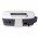 Rotulador Eletrônico Etiquetadora Portátil Brother, Com 3 Fitas, Branco - PT-M95WTBP