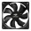 Cooler FAN C3Tech Storm, 120mm, Silencioso, Preto - F7-100BK