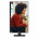 Monitor Pivot 23,8” LED AOC, Widescreen 100Mhz, USB, Vesa, Com Ajuste De Altura, VGA, HDMI, DP, Preto - 24E3UF