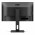Monitor Pivot 23,8” LED AOC, Widescreen 100Mhz, USB, Vesa, Com Ajuste De Altura, VGA, HDMI, DP, Preto - 24E3UF