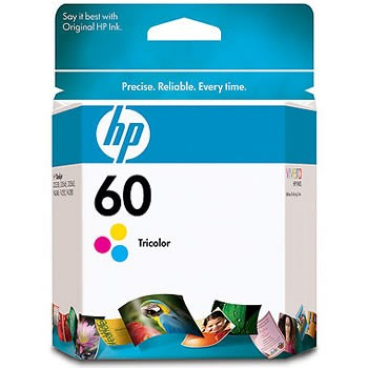 Cartucho HP 60 Colorido - CC643WB