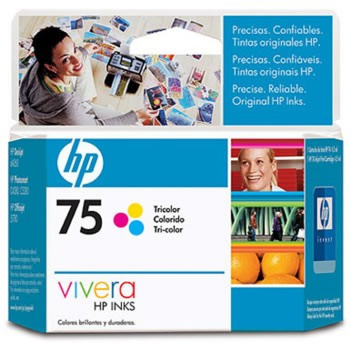 Cartucho HP 75 Colorido - CB337WB