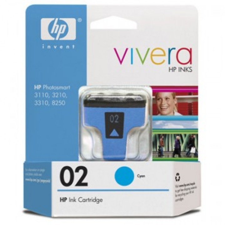 CARTUCHO HP 02 C8771WL CIANO - HP