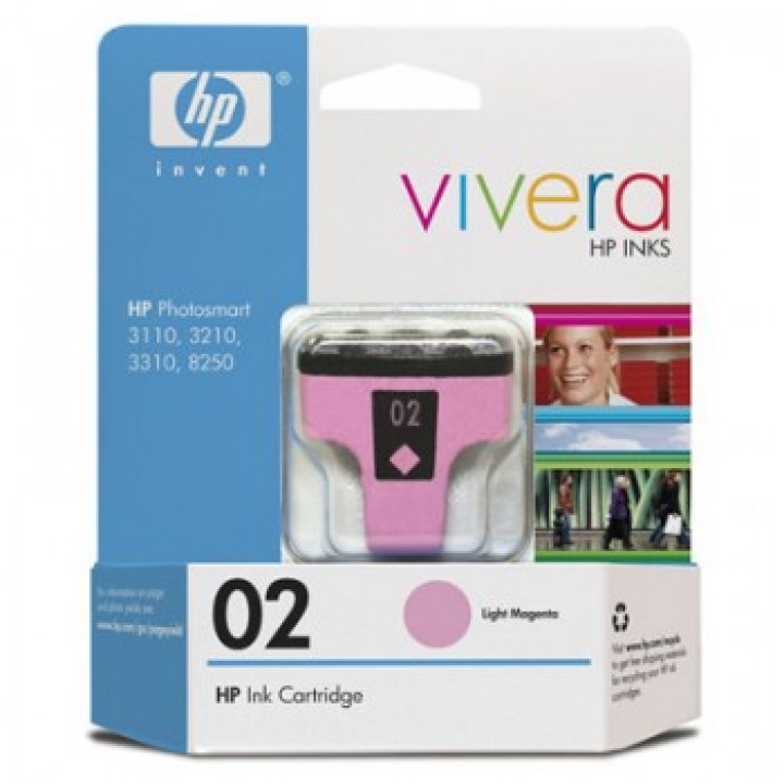 CARTUCHO HP 02 C8775WL MAGENTA CLARO - HP