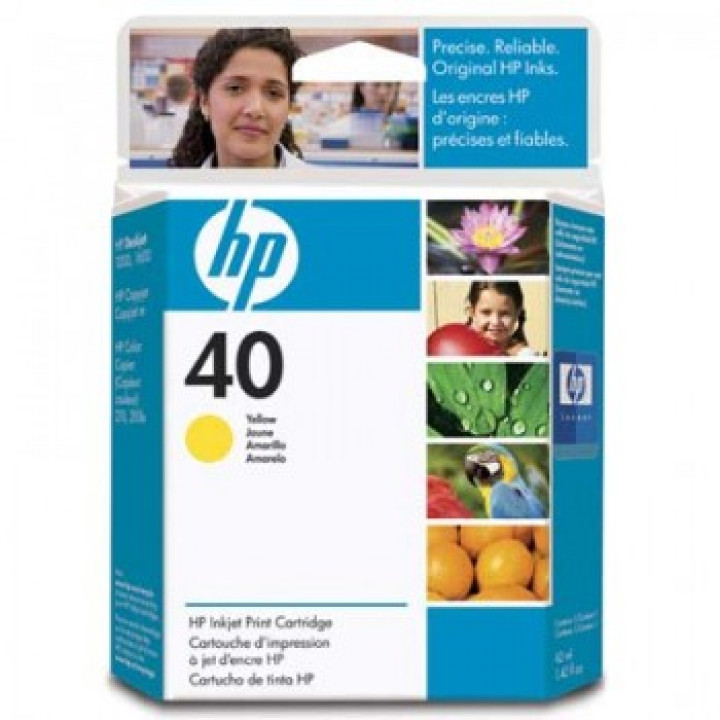 CARTUCHO HP 40 51640Y AMARELO - HP