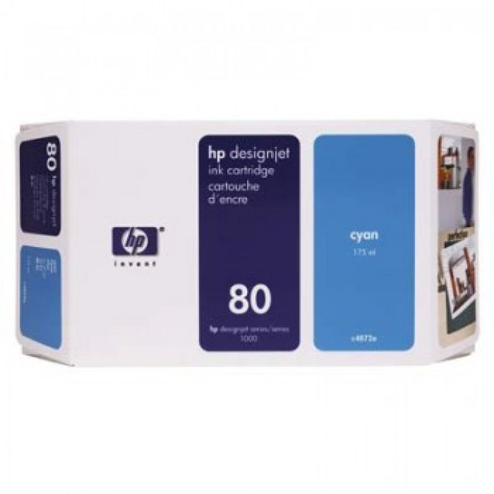 CARTUCHO HP 80 C4872A CIANO - HP