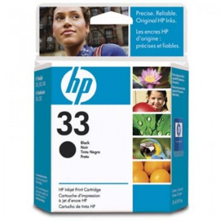 CARTUCHO HP 33 51633M PRETO - HP