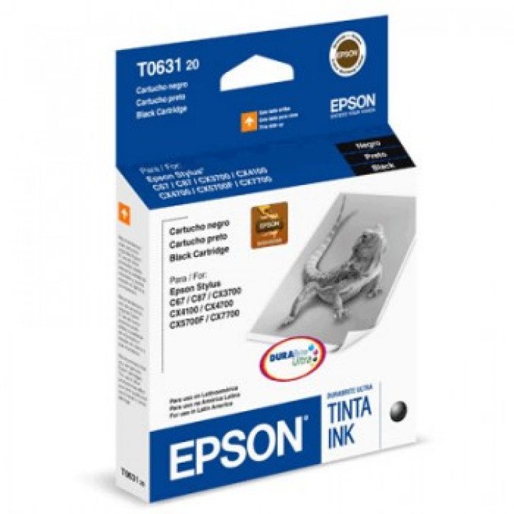 CARTUCHO EPSON T063120BR PRETO - EPSON