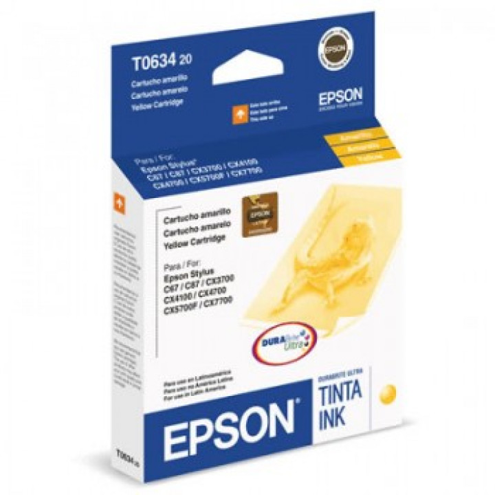 CARTUCHO EPSON T063420BR AMARELO - EPSON