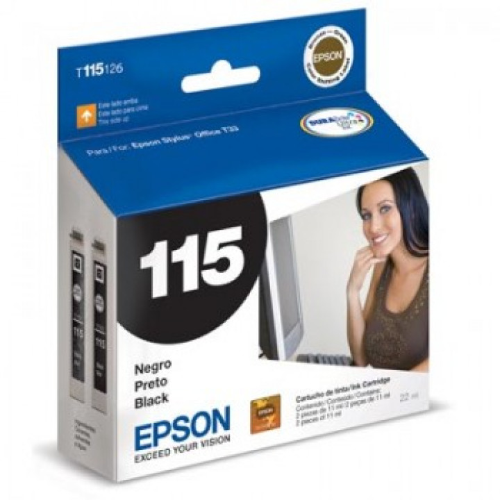 CARTUCHO EPSON T115126AL PRETO - EPSON