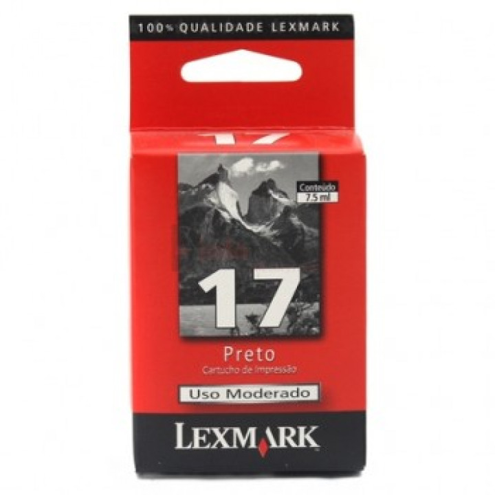 CARTUCHO LEXMARK 17 10N1183 PRETO - LEXMARK