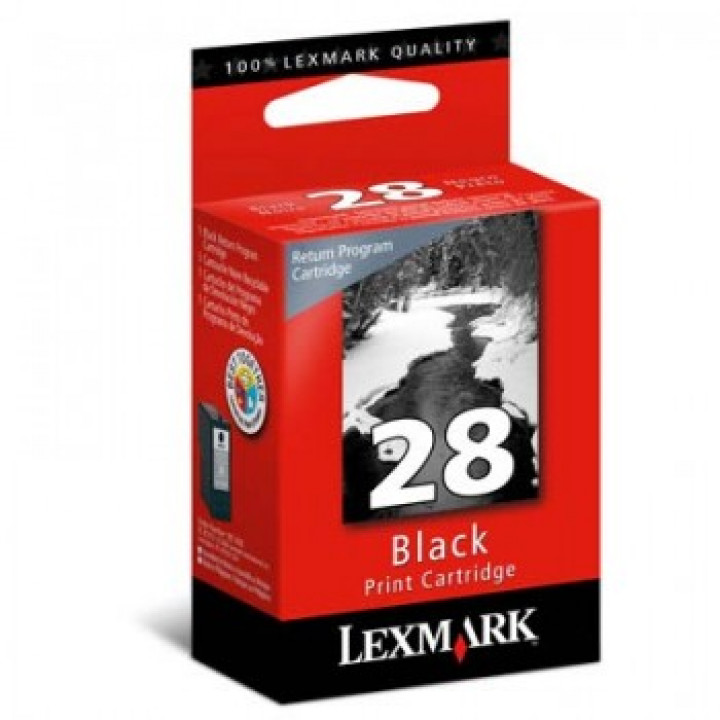 CARTUCHO LEXMARK 28 18C1428 PRETO - LEXMARK