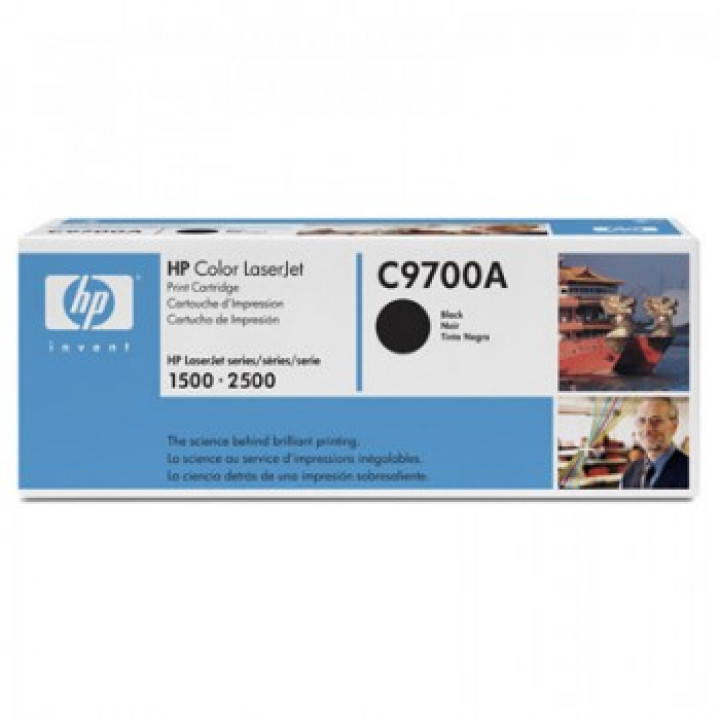 TONER HP C9700A PRETO - HP