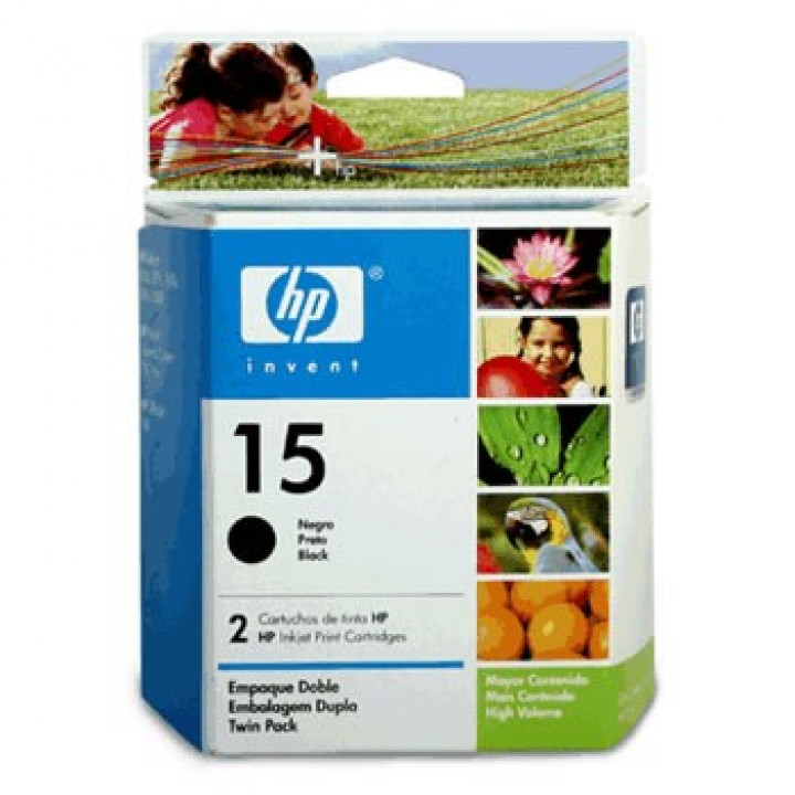 CARTUCHO HP 15 TWIN PACK (02XC6615DL) C8797AL PRETO - HP