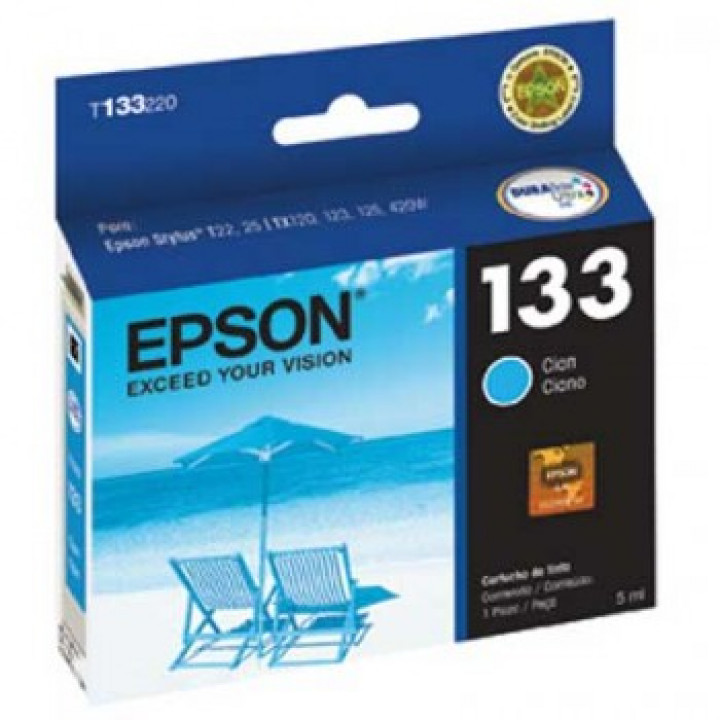 Cartucho Epson 133 Azul - T133220