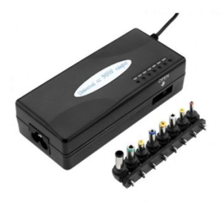 Fonte Para Notebook Universal 90W Multilaser, Preto - CB007