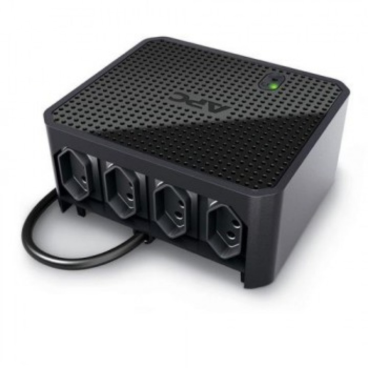 Estabilizador APC 300VA, Cubic, Bivolt/115V Preto - Cubic300BI-BR