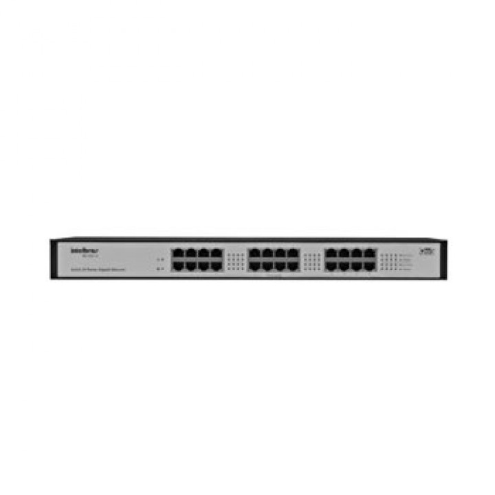 Switch 24 Portas Intelbras Gigabit 10/100/1000 Ethernet C/ Qos SG 2400 QR+ - 4760022