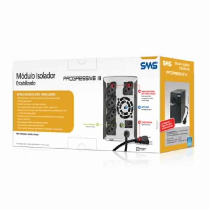 MÓDULO ISOLADOR 500VA SMS PROGRESSIVE III 5T - 234435