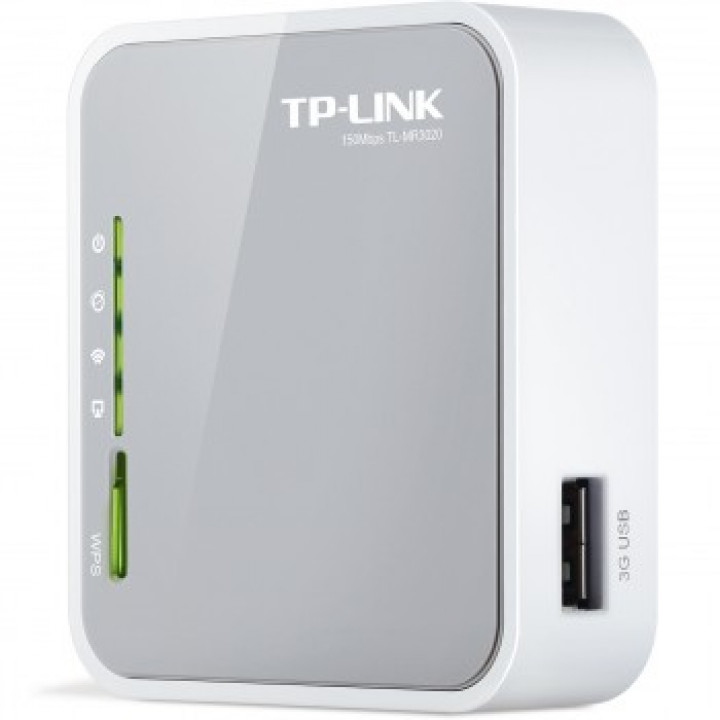 Roteador Wireless TP-Link 150MBPS, 3G/4G, Portátil - TL-MR3020