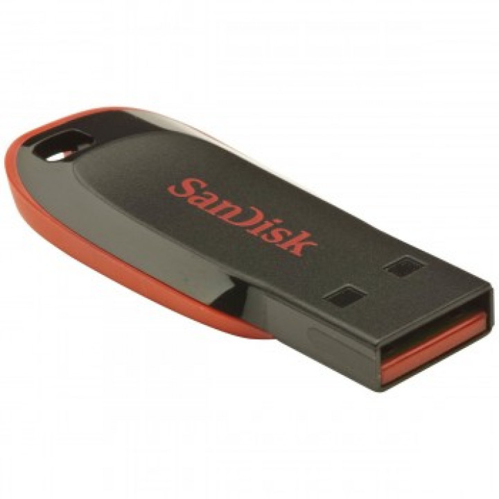 Pen Drive SanDisk 32GB Cruzer Blade, Preto - SDCZ50-032G-B35