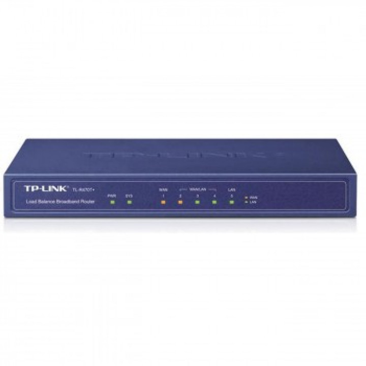 Roteador Load Balance TP-Link, 10/100MBPS, 5 Portas, Preto - TL-R470T+