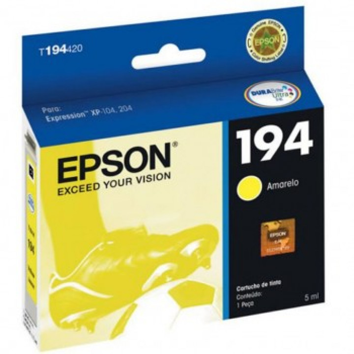 Cartucho Epson 194 Amarelo - T194420BR
