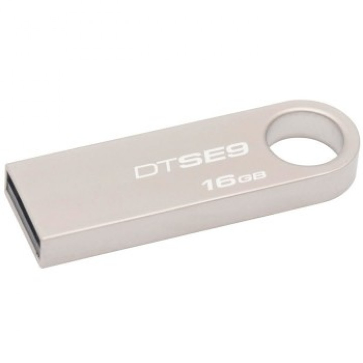 Pen Drive Kingston 16GB DataTraveler, SE9, Prata - DTSE9H/16GBZ