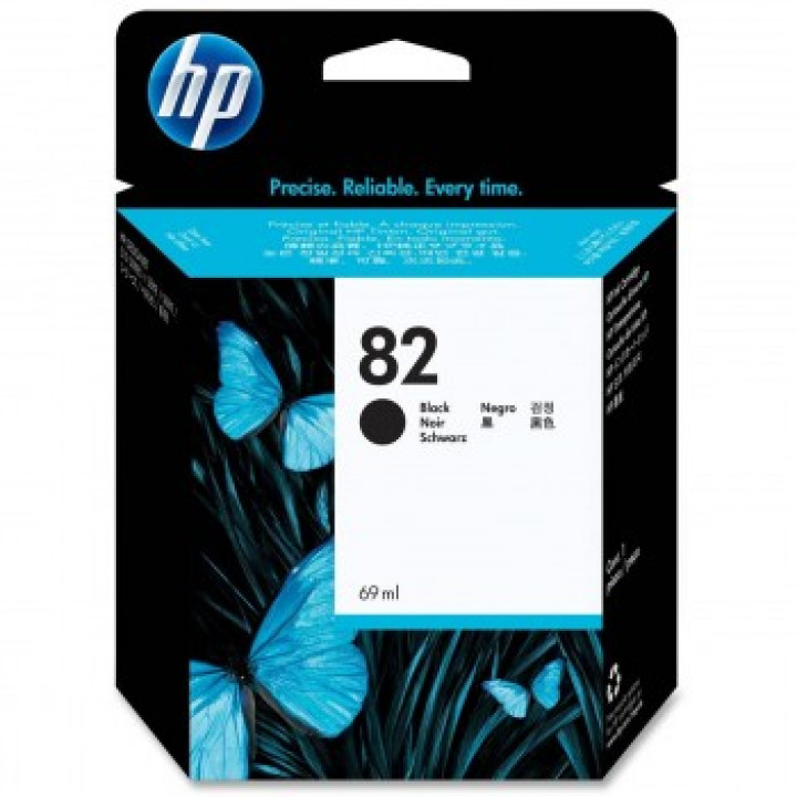 CARTUCHO HP 82 PRETO CH565A - HP