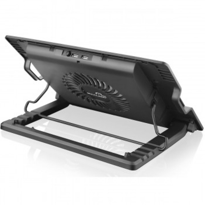 Base Para Notebook Multilaser 17" Com Cooler, LED Luminoso, Preto - AC166