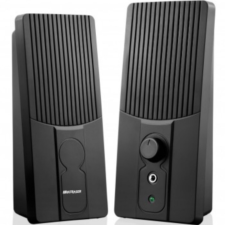 Caixa de Som Multilaser, USB 2.0, 1W RMS, Preto - SP050