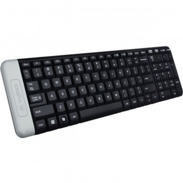 Teclado Sem Fio Logitech K230, Multimídia, Compacto, Wireless, Preto - 920-004425