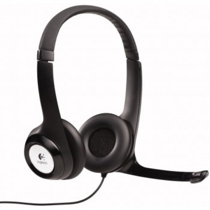 Headset Logitech H390, USB, Preto - 981-000014