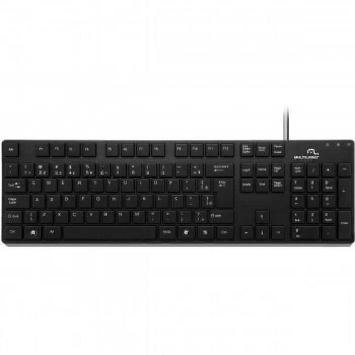 Teclado Multilaser, USB, Chocolate - TC142
