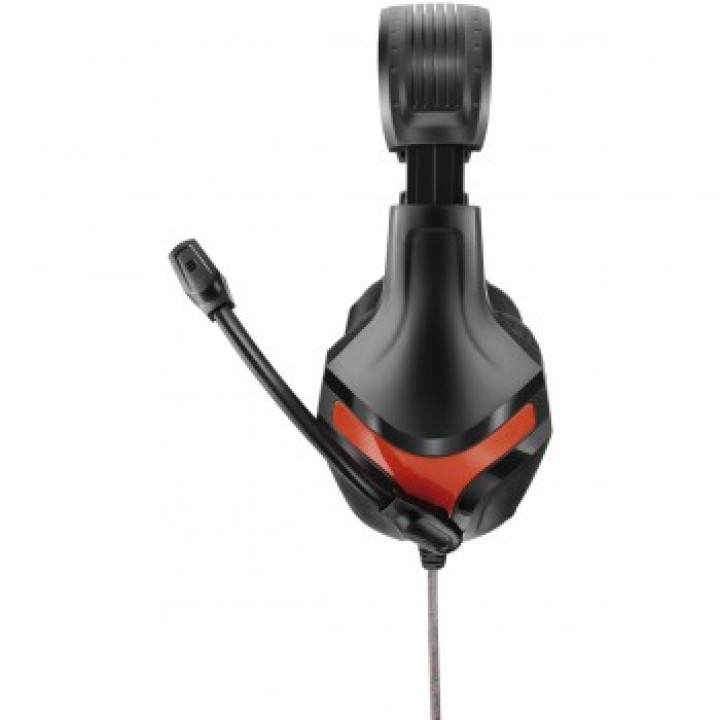 Headset Gamer Multilaser Warrior Harve, P2, Stereo, Preto e Vermelho - PH101