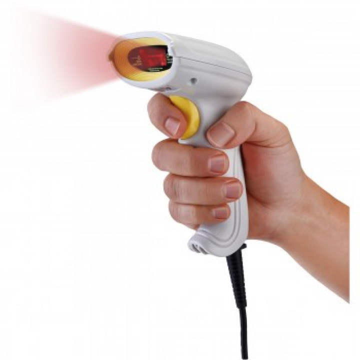 Leitor de Código de Barras Laser Multilaser, Preto - GA126
