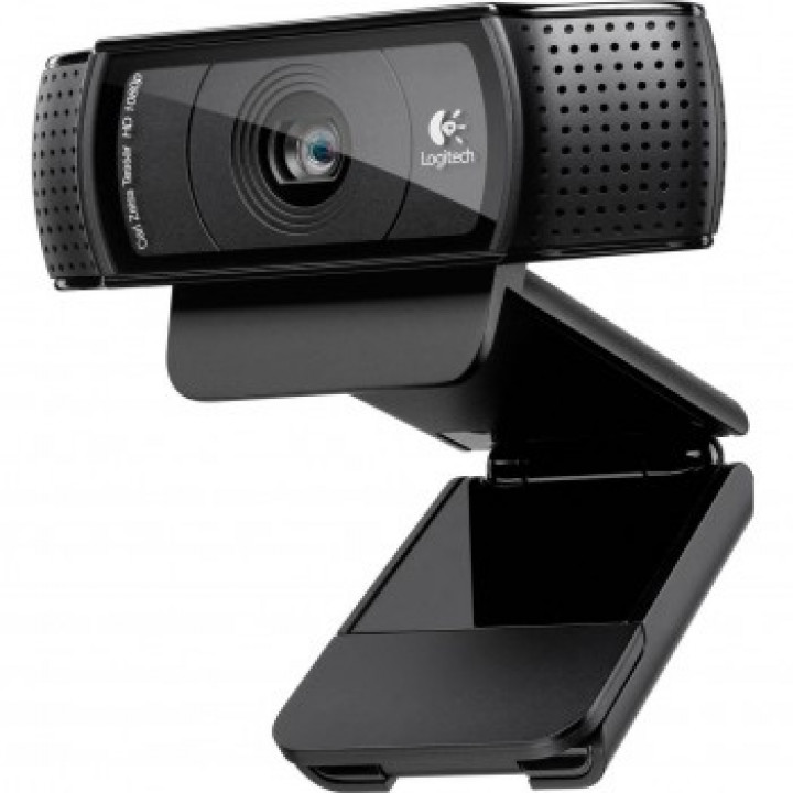 Webcam Logitech C920, Pro HD, Full HD 1080P, Versão OEM, Preto - 960-000764