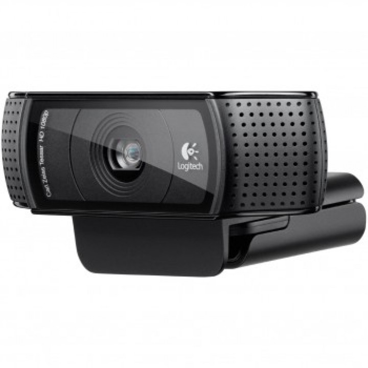 Webcam Logitech C920, Pro HD, Full HD 1080P, Versão OEM, Preto - 960-000764