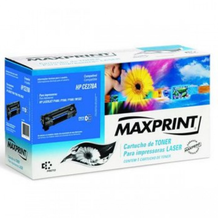 TONER HP CE278A 5610911 PRETO - MAXPRINT