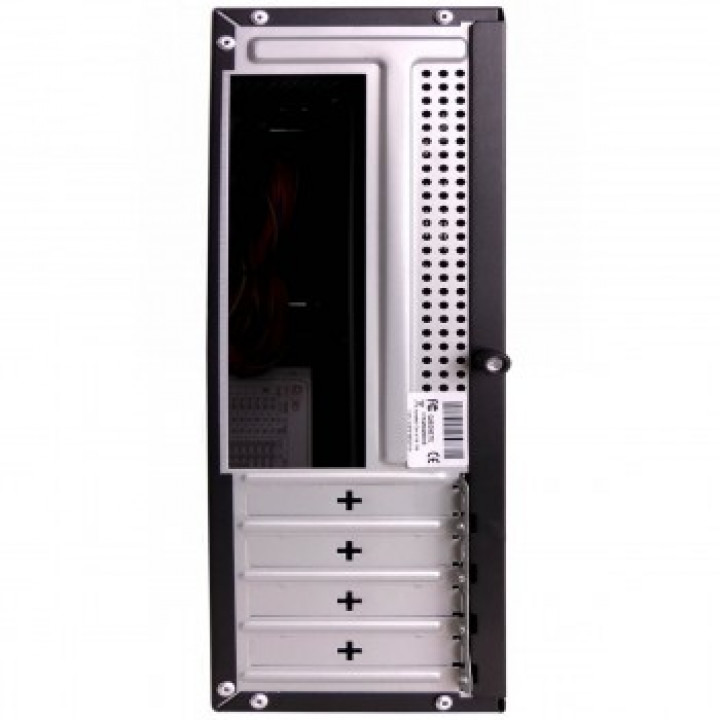 Gabinete Pixxo, 1 Baia, Slim, Com Fonte, Preto - HTQ562B04S