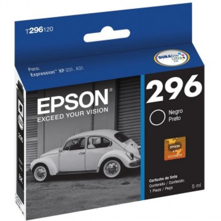 Cartucho Epson 296 Preto - T296120